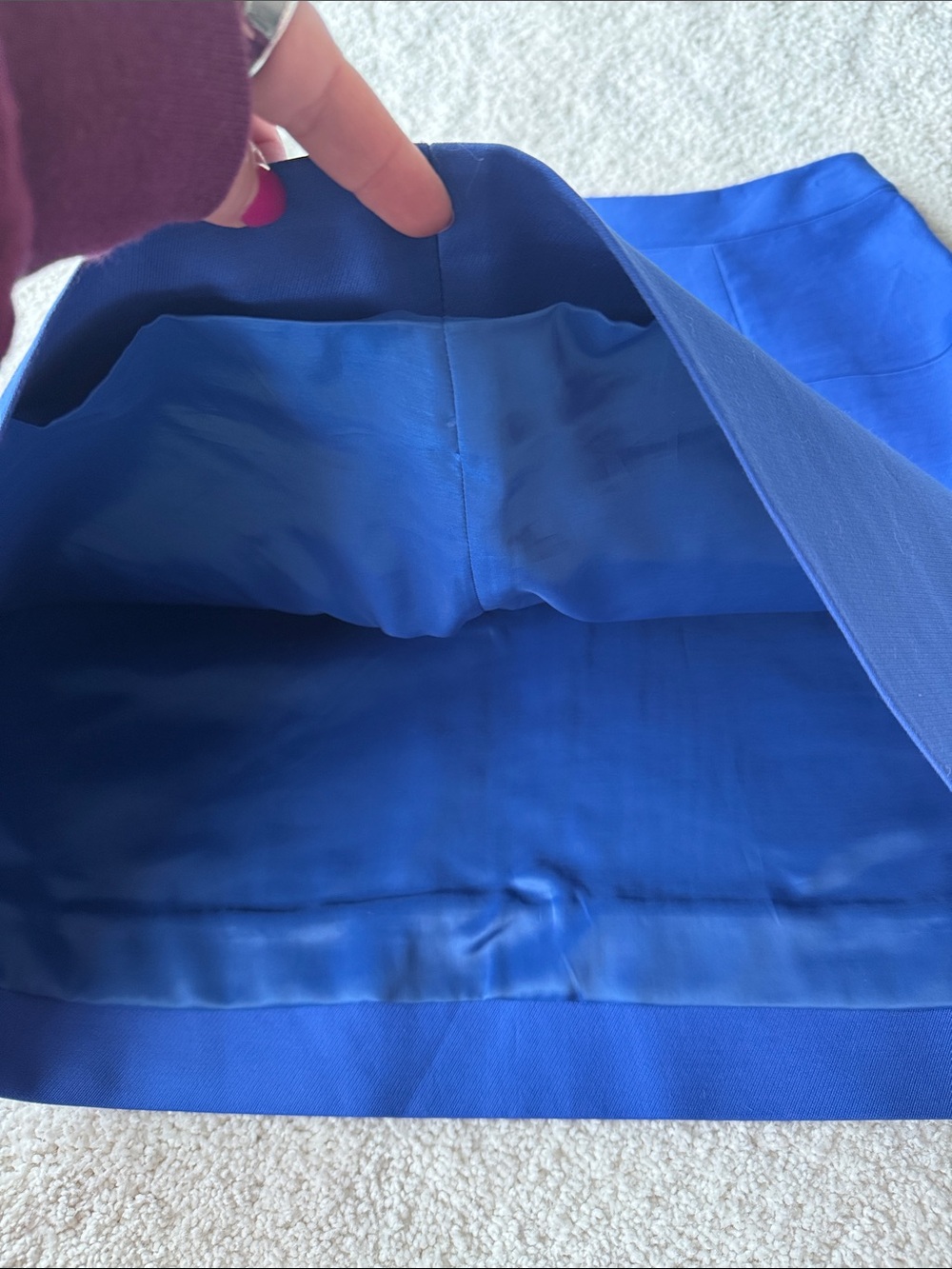 J. Crew Cobalt Blue Mini Skirt - Picture 8 of 8